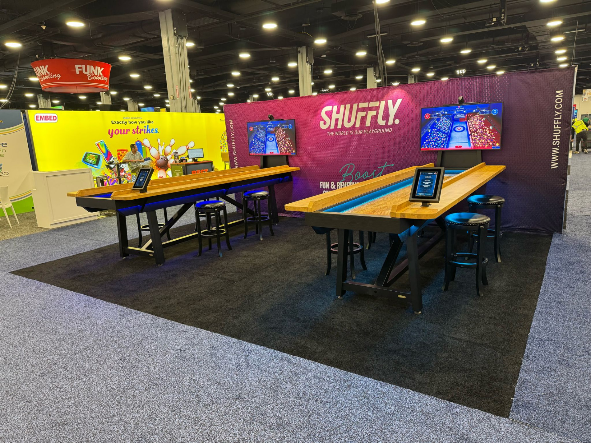 Bowl Expo Shuffly installation