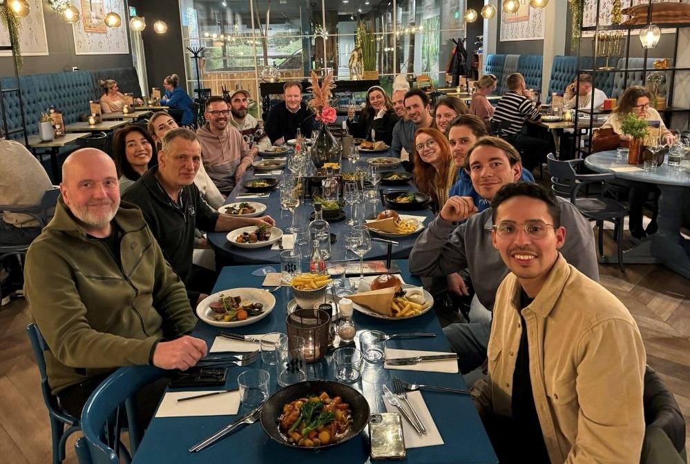 The Shuffly team during a team outing