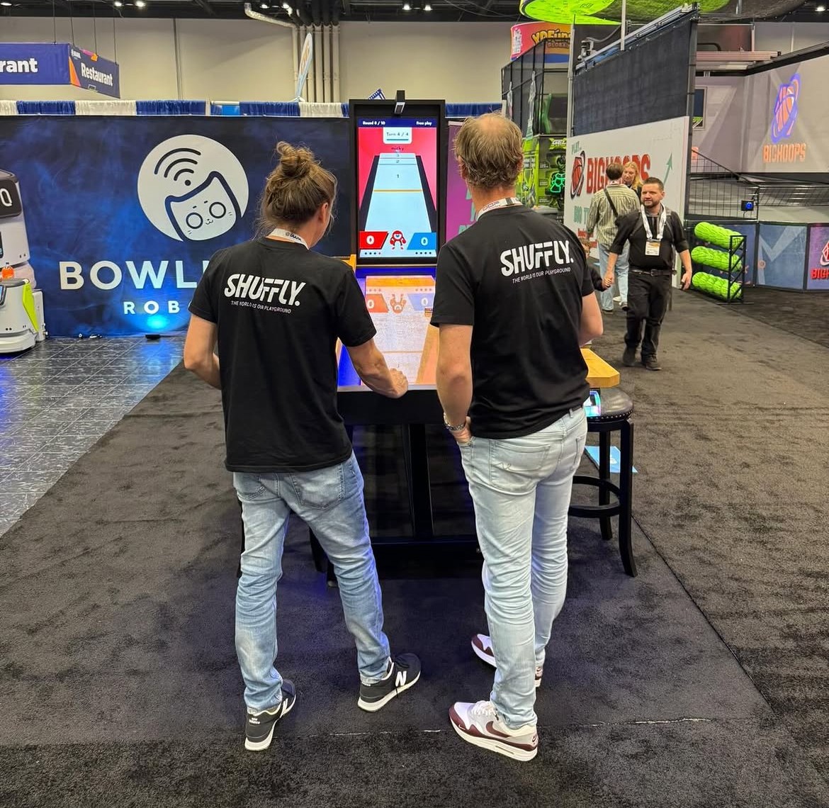 IAAPA Expo Orlando Shuffly installation