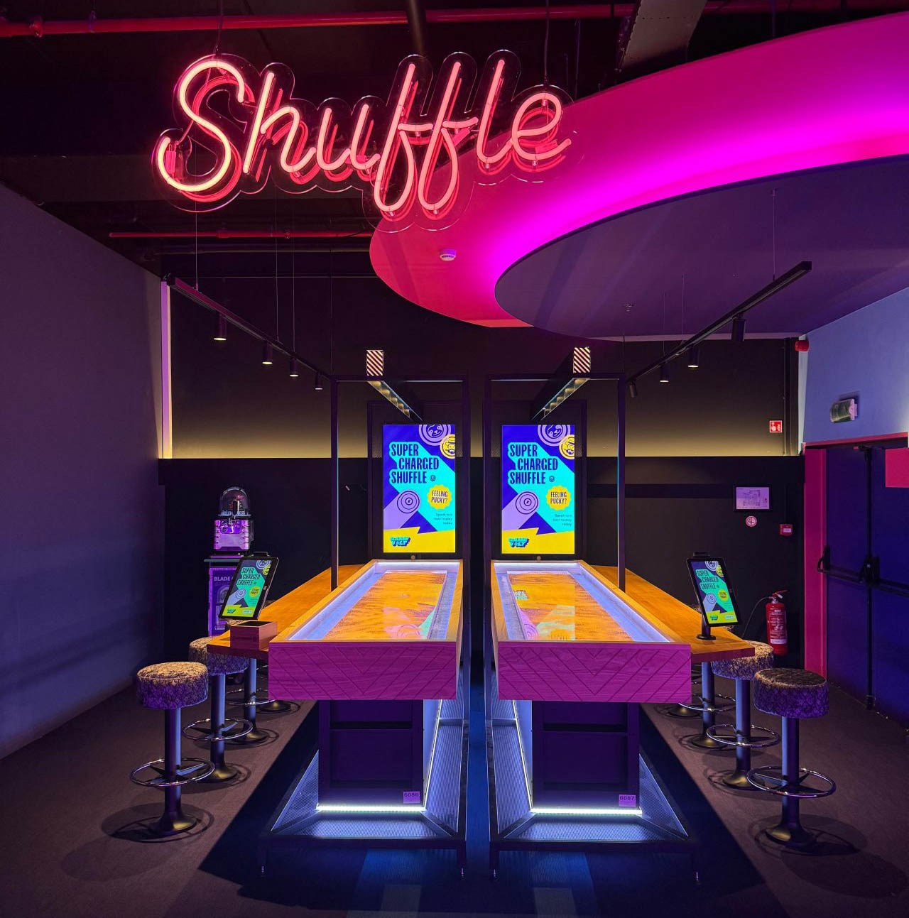 Social Gaming Advice Shuffleboard